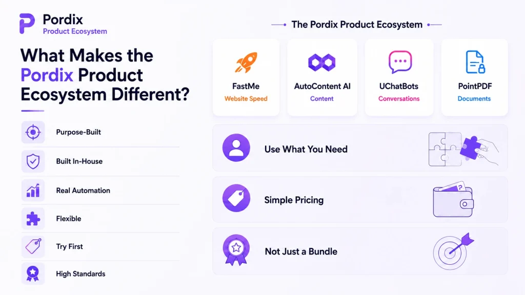 What Makes the Pordix Product Ecosystem Different?