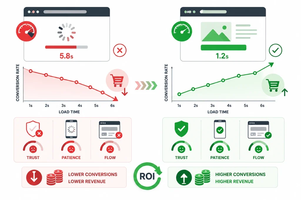 Why does speed hit sales so hard? A few plain reasons