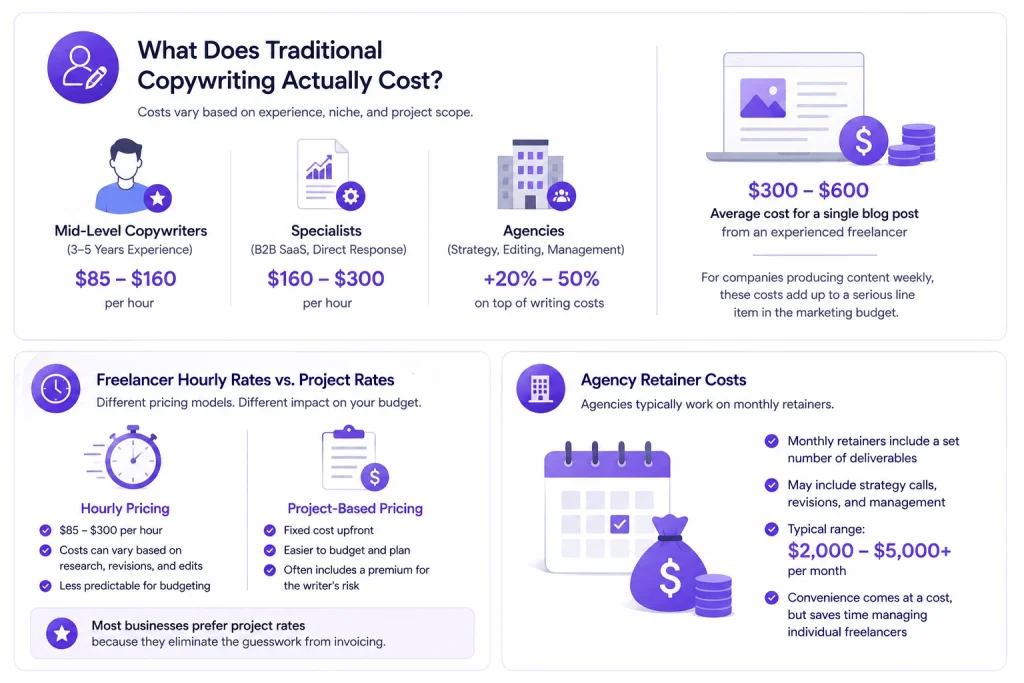 ai content writing cost savings
