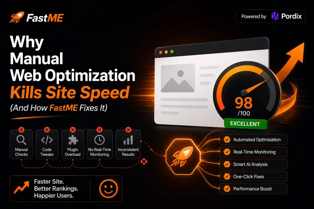 know why manual website optimzation kill site speed