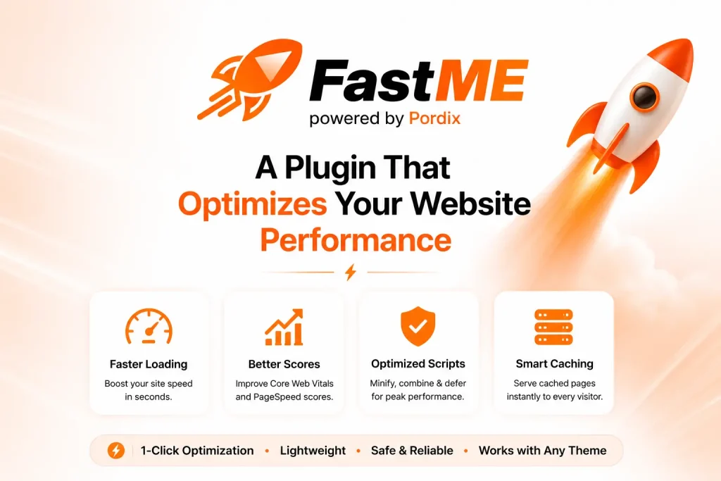 fastme a plugin to boost your site speed