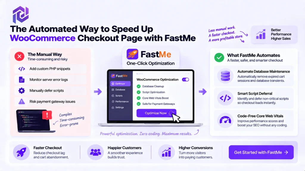 fastme for woocommerce performance optimization