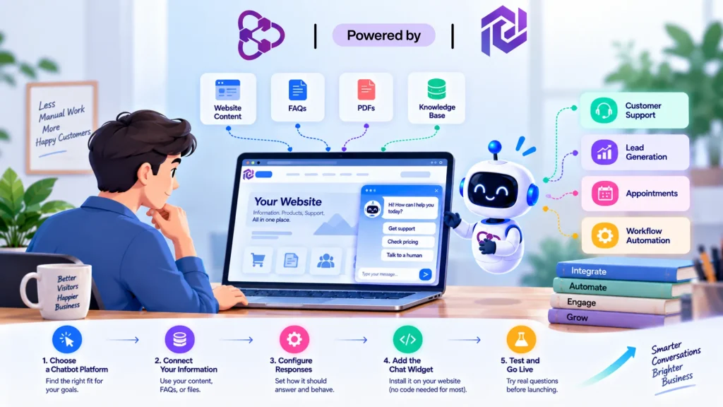 chatbot integration with website 2026 guide