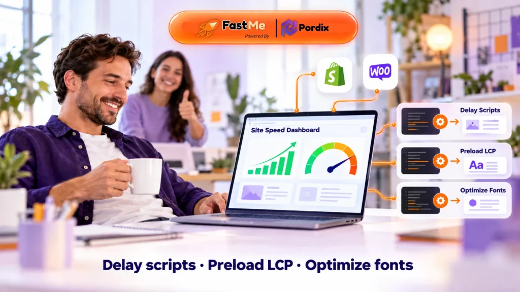 website speed optimization with fastme